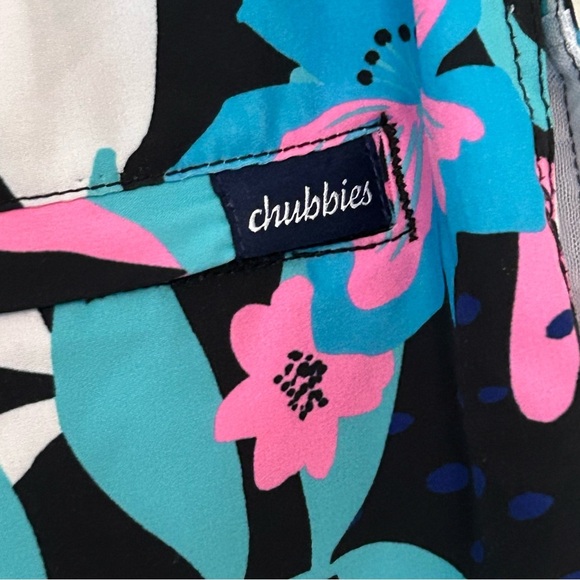 Chubbies The Juices 5.5” Classic Swim Trunks Men’s Medium Floral Tropical Bright - Picture 4 of 5
